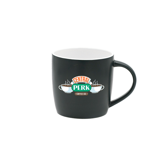 Black Central Perk Mug, black mug, black coffee mug, central perk lobster coffee mug, central perk lobster, central perk lobster mug