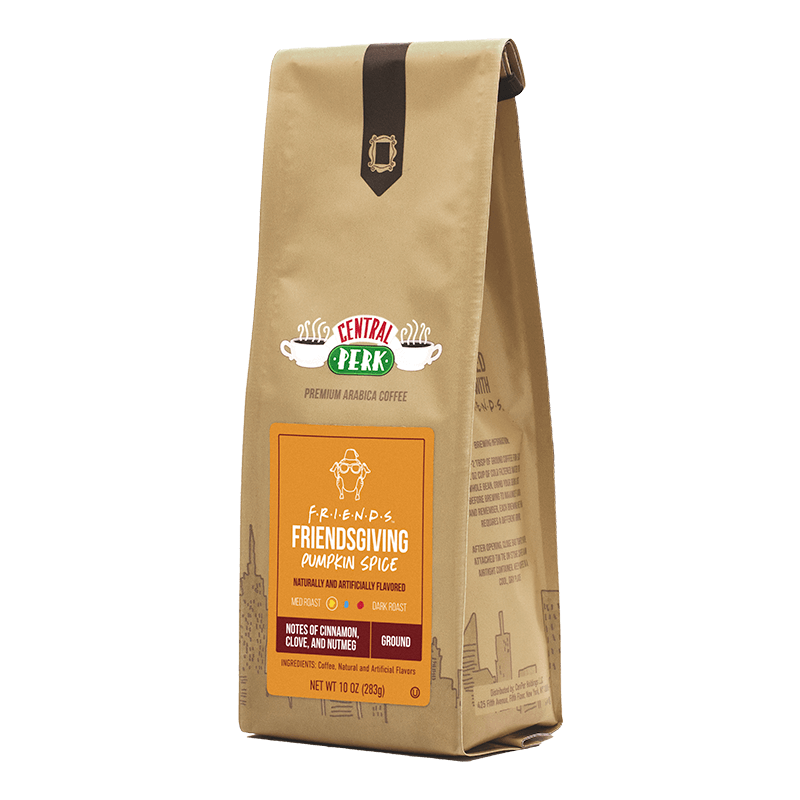 Central Perk Pumpkin Spice Ground Coffee Bag