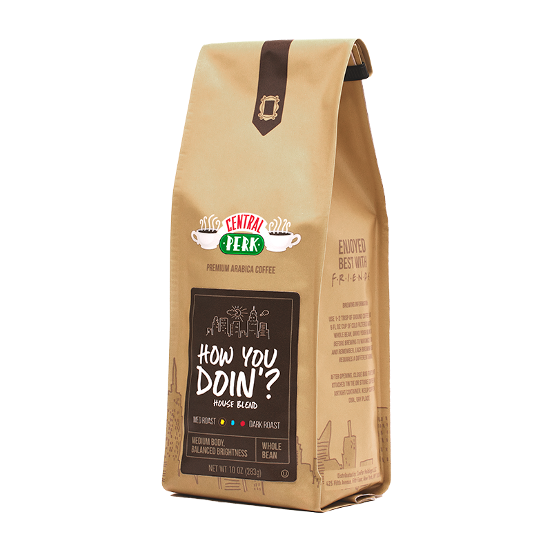 Premium whole Coffee Beans, Central Perk How You Doin Medium Roast, HYD Medium Roast Whole Coffee Beans, Medium Roast Premium Coffee Beans, Mid Roast Whole Coffee Beans