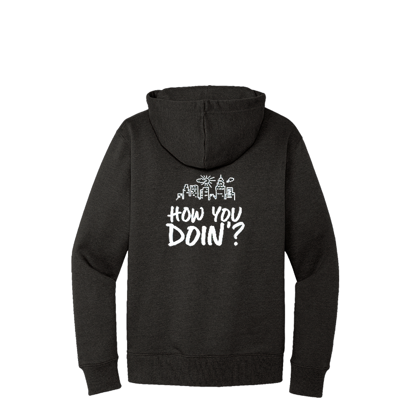 Charcoal Gray How You Doin' Pullover Hoodie