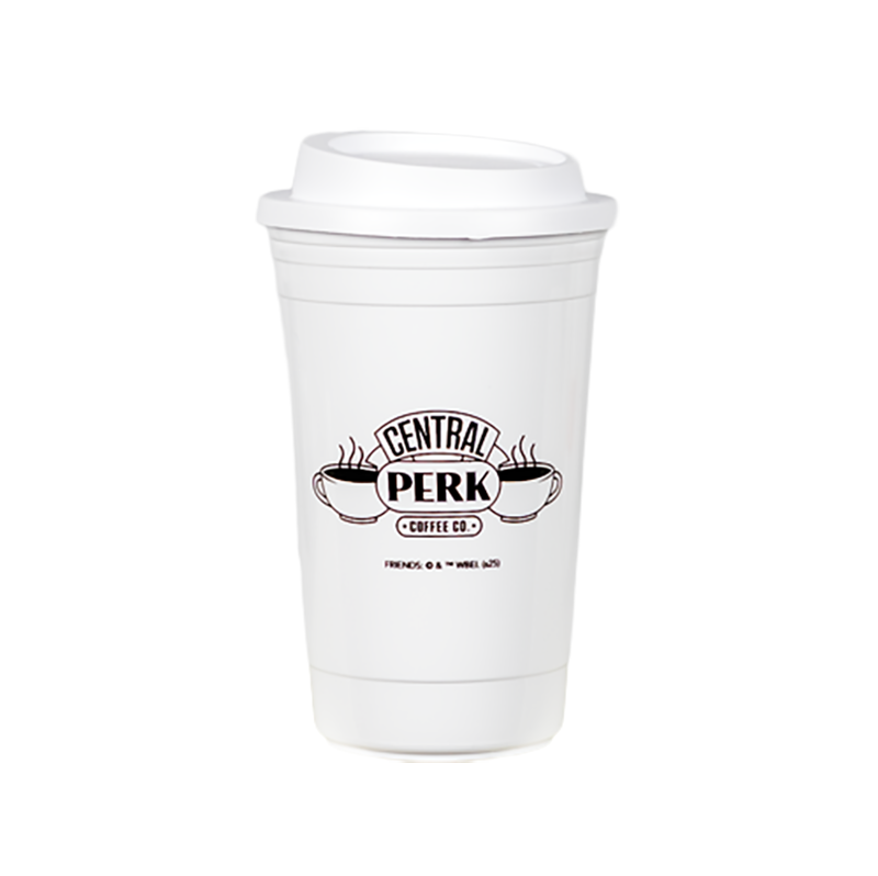 White Insulated Travel Mug