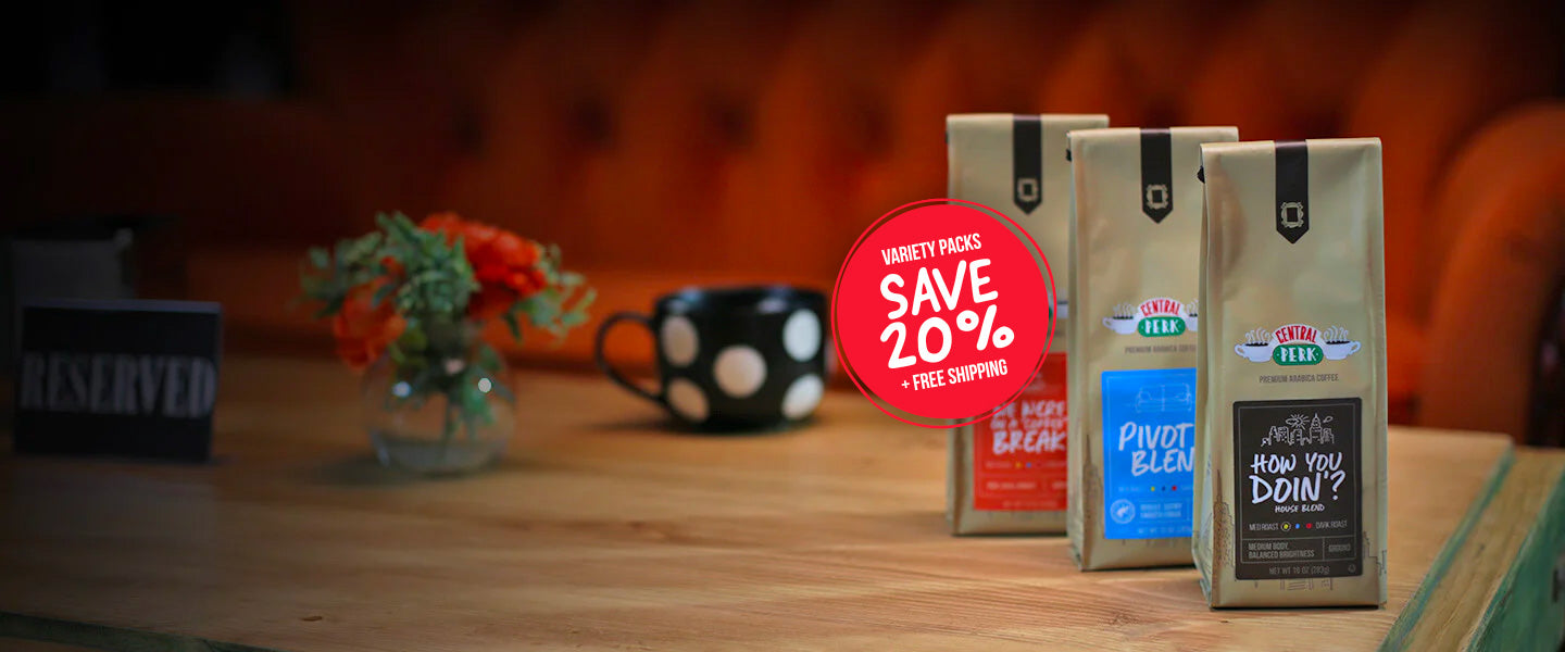 Save 20% on Central Perk Coffee