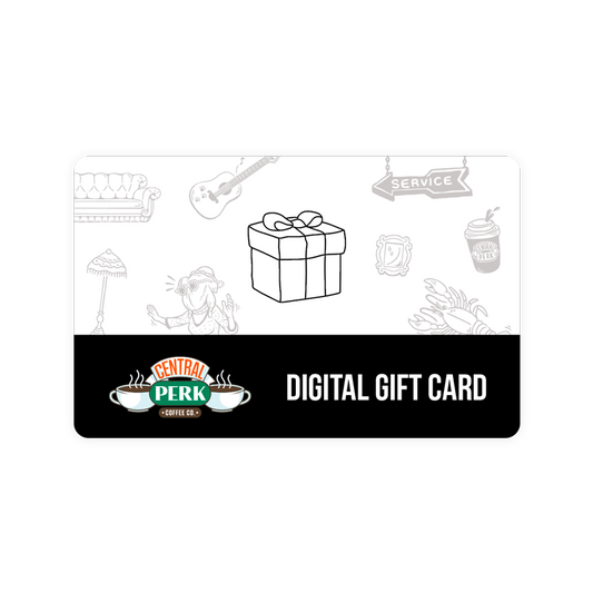 Central Perk Digital Gift Cards, Coffee Gift Cards, Gift Cards for Coffee Lovers