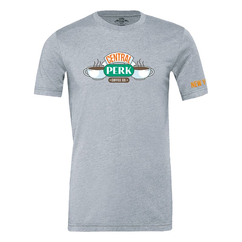 Grey with Logo and New York Unisex T-Shirt