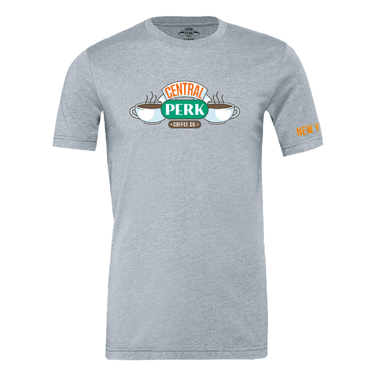 Grey with Logo and New York Unisex T-Shirt