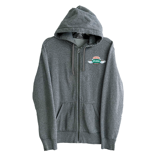 Grey Zip Hoodie