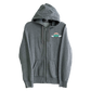 Grey Zip Hoodie