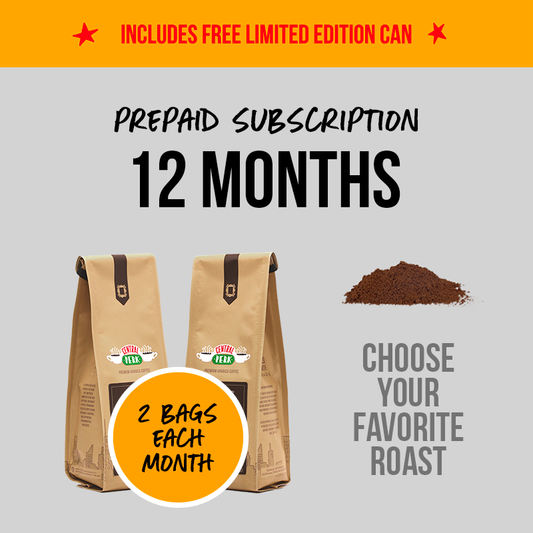 12 month prepaid ground coffee subscription, prepaid ground coffee subscription 12 months, 12 month premium ground coffee subscriptions