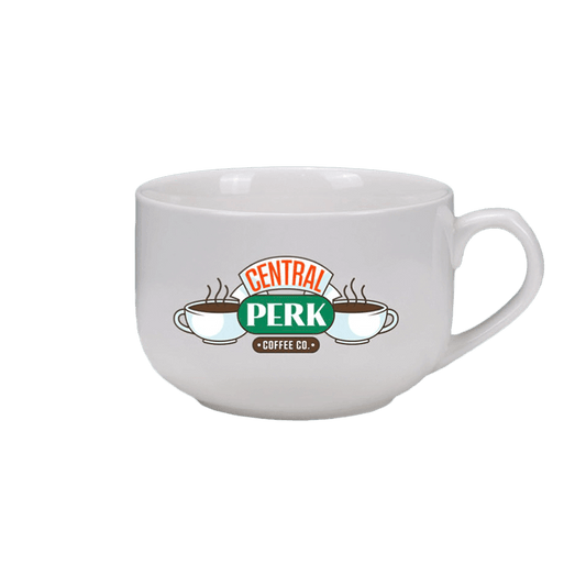 Friends Central Perk - Taza de café o té de cerámica, 10.0 fl oz