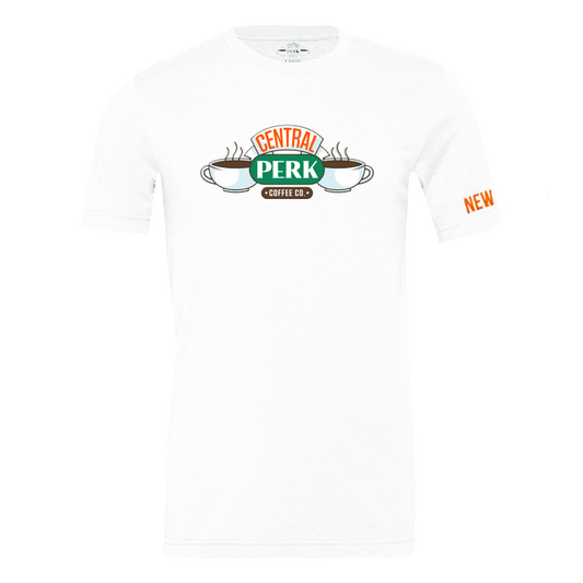 White with Logo and New York Unisex T-Shirt