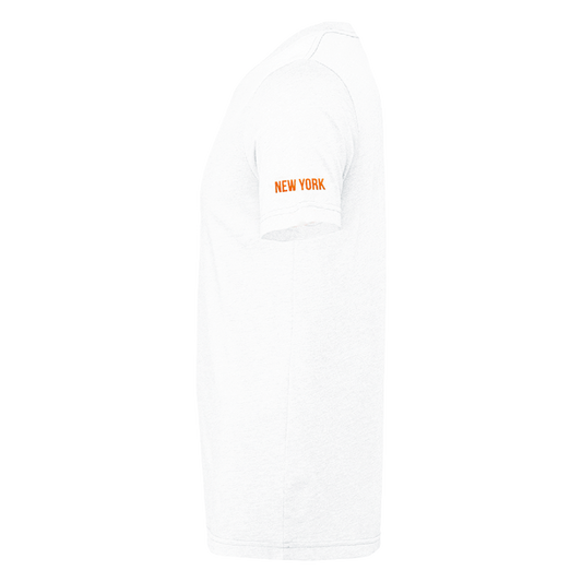 White with Logo and New York Unisex T-Shirt