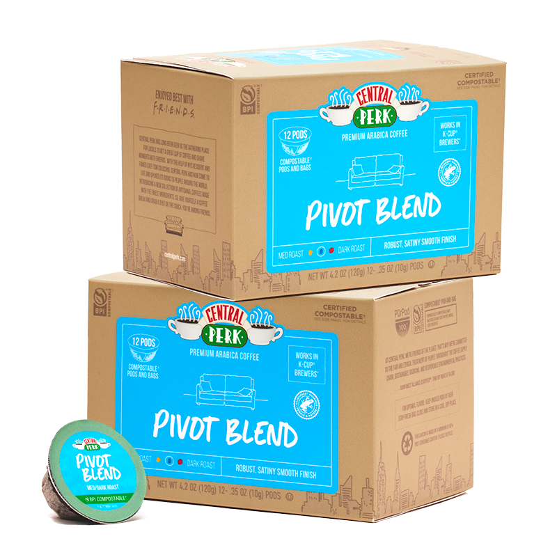 prepaid Pivot single serve coffee pod subscriptions, Pivot Coffee Pods, Pivot Coffee Pod Boxes, 3 month medium dark roast coffee pod subscriptions