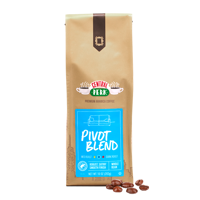 Pivot Blend - Premium Medium Dark Roast Whole Bean Coffee Bags, 10 oz ...
